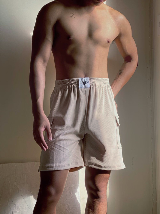COOL BEIGE HARU SHORTS