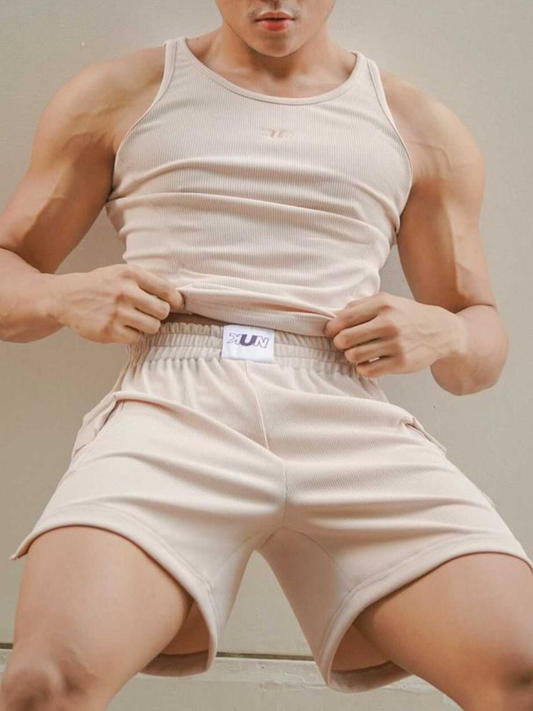 COOL BEIGE HARU TANK TOP