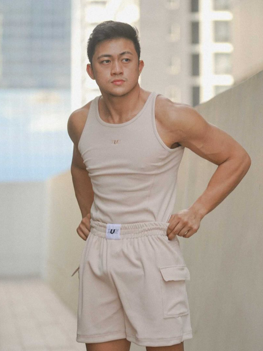 COOL BEIGE HARU TANK TOP