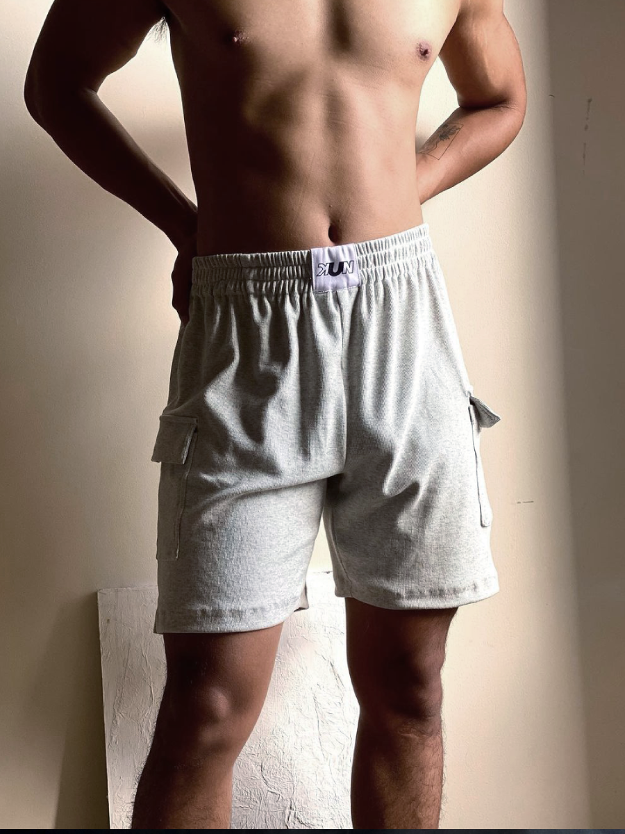 ACID GRAY HARU SHORTS