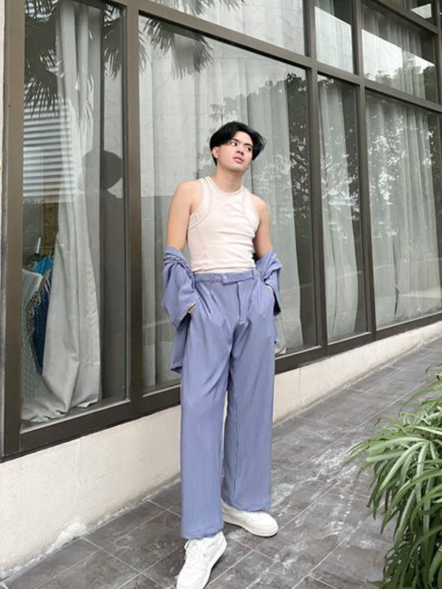 COOL BEIGE HARU CROP TOP