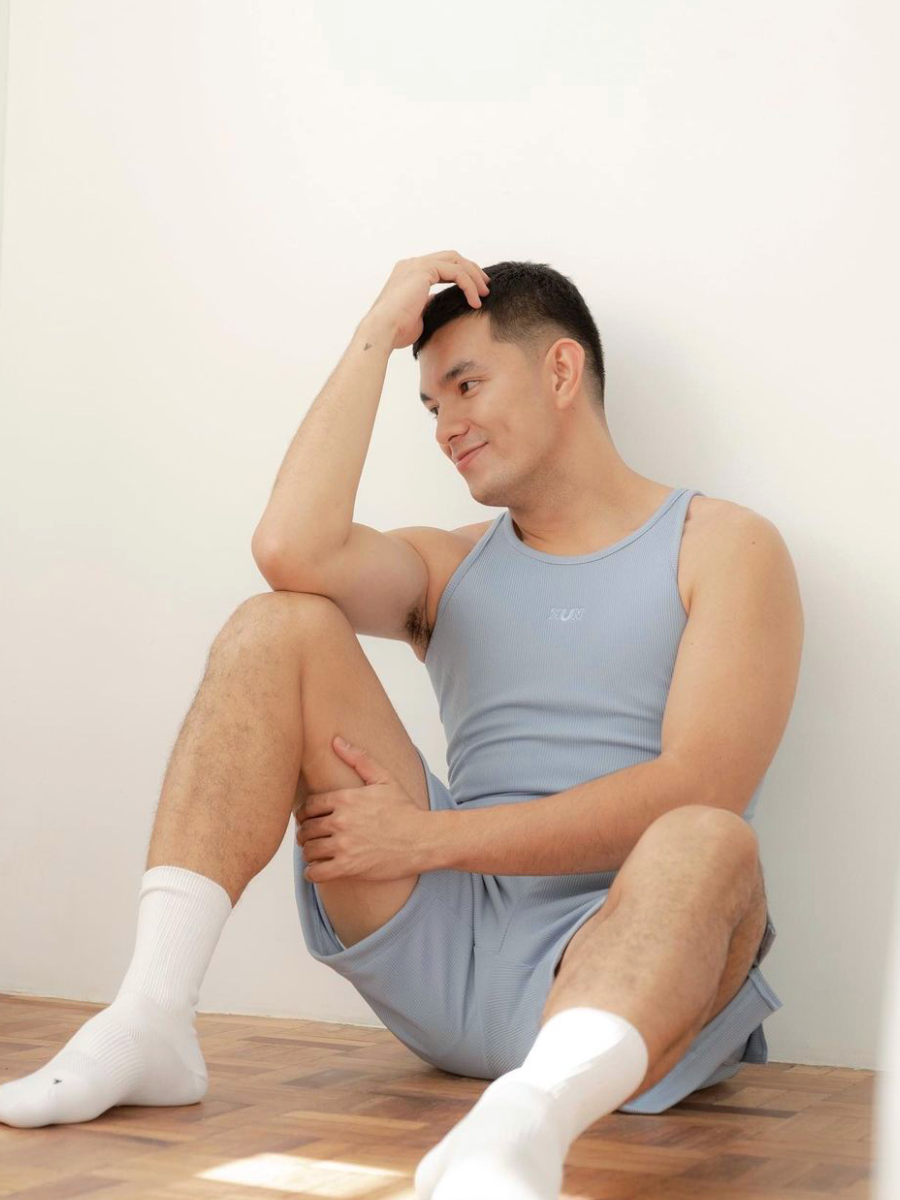 STEEL BLUE HARU SHORTS