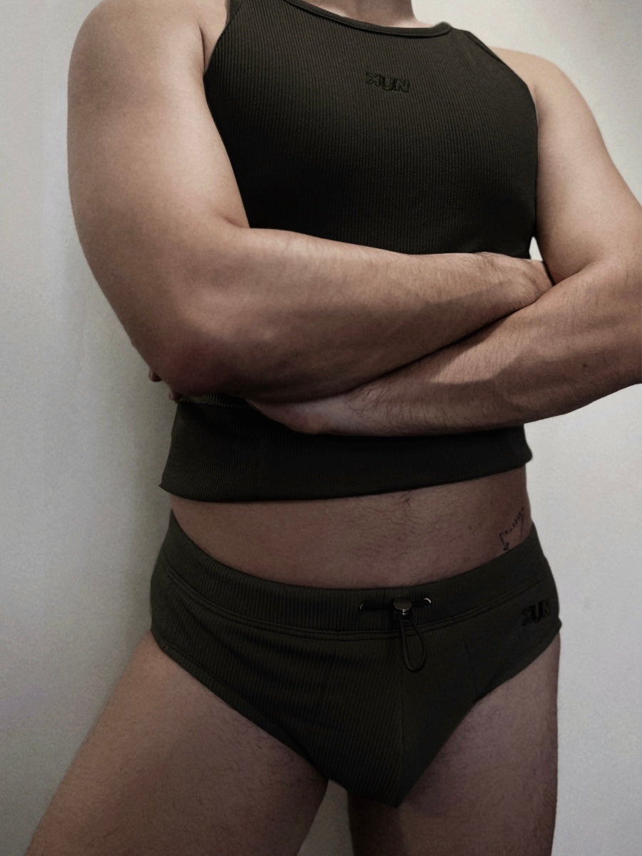 BLACK HARU SWIMBRIEF